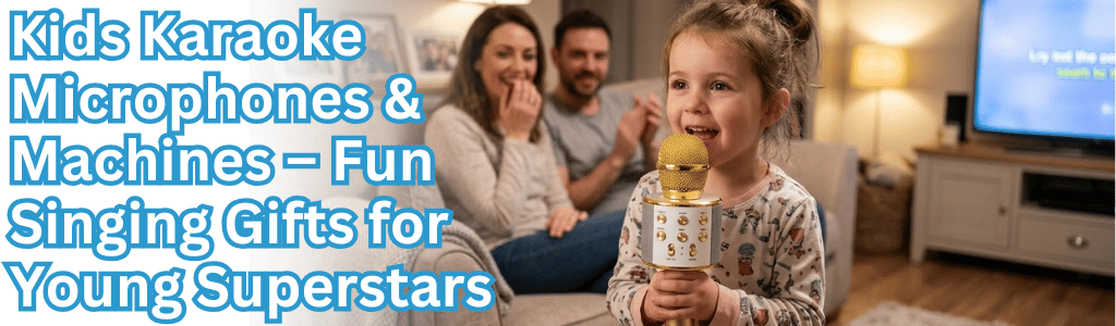 Kids Karaoke Microphones & Machines – Fun Singing Gifts for Young Superstars