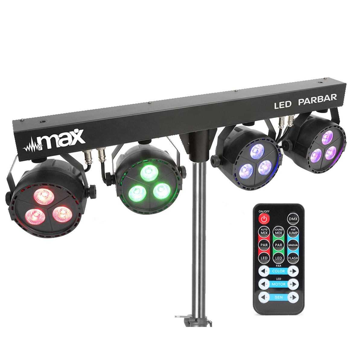 Max ParBar LED Party Lighting Stand