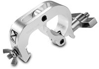 A single lighting G clamp also known as truss clamps.