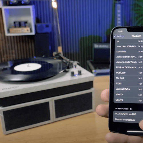 Fenton RP165 Bluetooth Record Players with Bluetooth