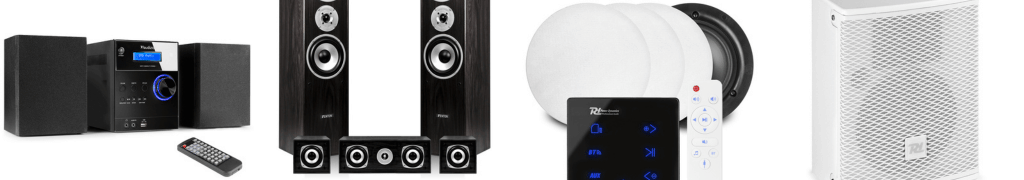 A variety of home speaker systems are available