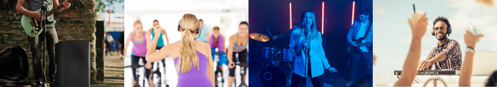 PA systems for different applications