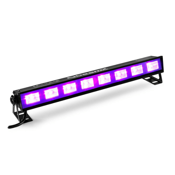 UV lights are ideal as indoor and outdoor party lights