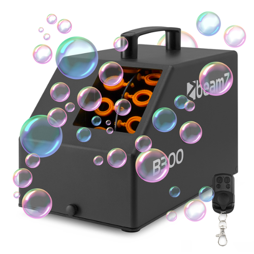 BeamZ B300 Bubble Machine with Wireless Remote