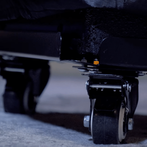 The VX1050BT features portable trolley system