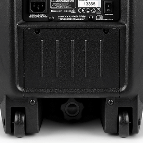 Vonyx SPJ-PA912 PA System with Wheels for Portability