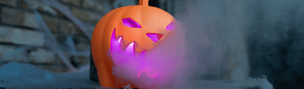 smoke machine for halloween party