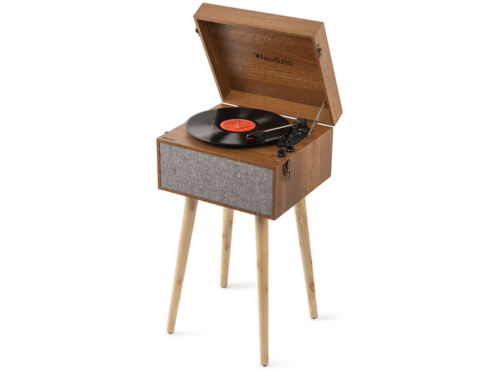 Audizio Fremont Retro Vinyl Record Player full size with legs