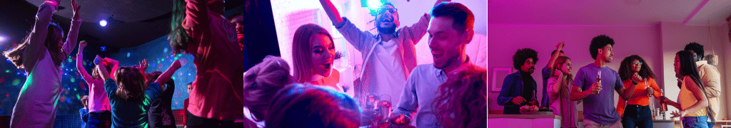 Party lights for home