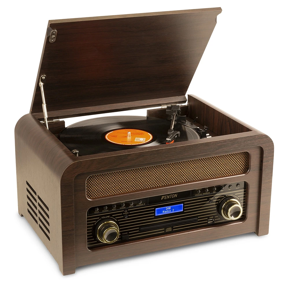 Fenton Nashville Retro Record Player