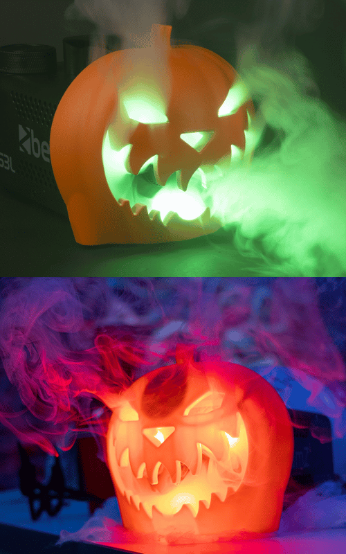BeamZ S553L Halloween Pumpkin Fog Machine with LED Light Show