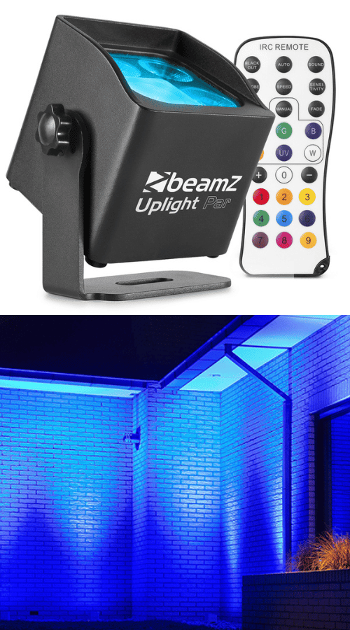 BeamZ BBP44 Weatherproof Battery Uplighter