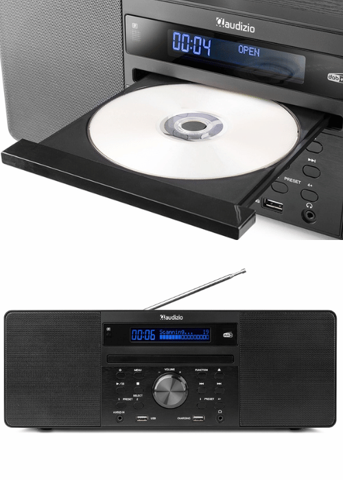 Audizio Prato DAB radio with CD player