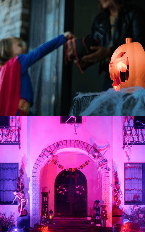 Halloween Outdoor Light Displays