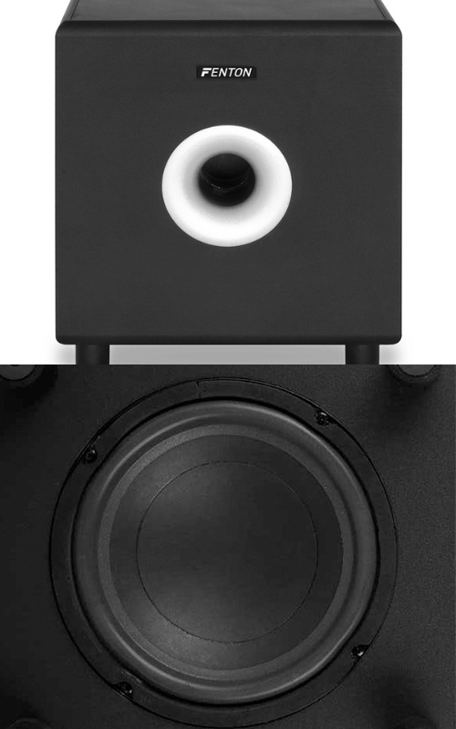 Fenton SHFS08B 8-Inch Active HiFi Subwoofer