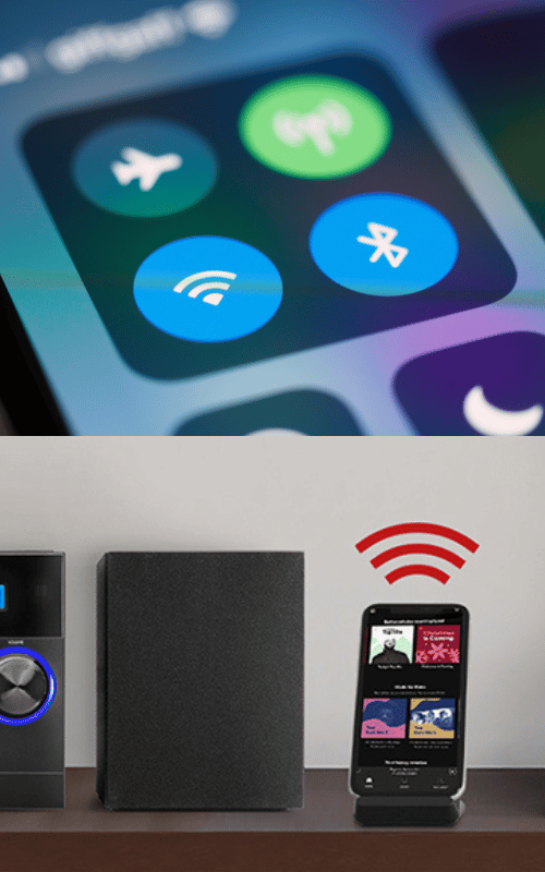 Home HiFi system with Bluetooth