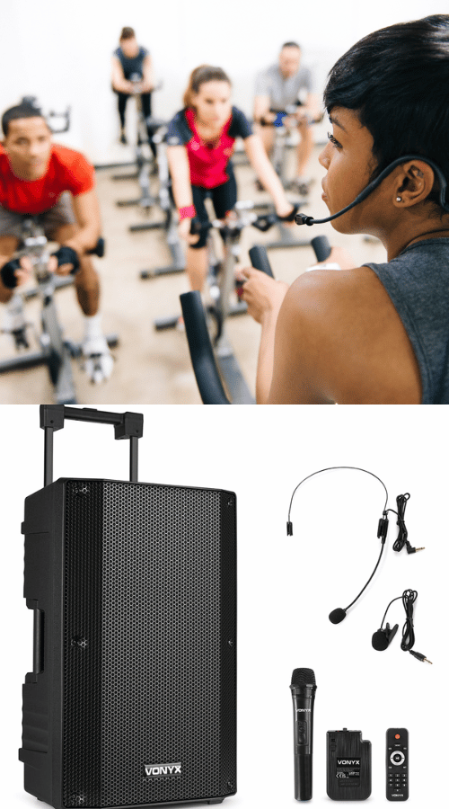 Vonyx VSA500-BP 12-Inch Portable PA System