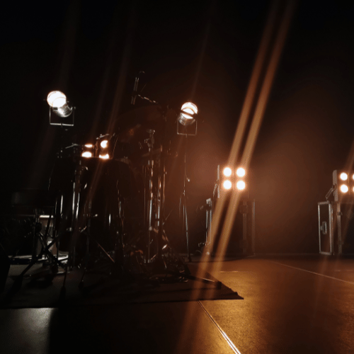 Collapsible stages are perfect for outdoor events, indoor events and gigs