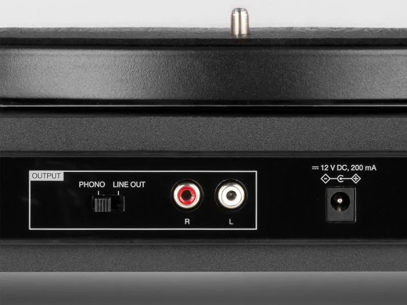 What is a Record Player Preamp? - Built-in Switchable Phono Preamp