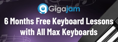 Free keyboard lessons with this keyboard