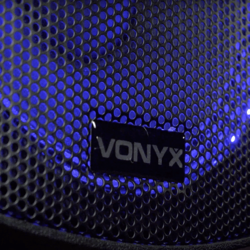 Vonyx VPS082A 8" Active Party Speaker Set with LEDs